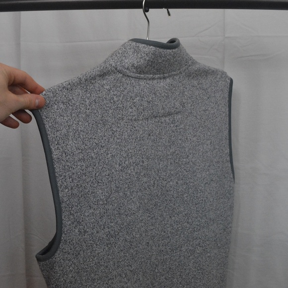 Chaps Sleeveless Grey Vest - Picture 4 of 7